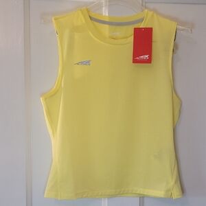 Altra Trail Tank Top, Women's Small/Medium, Yellow NWT